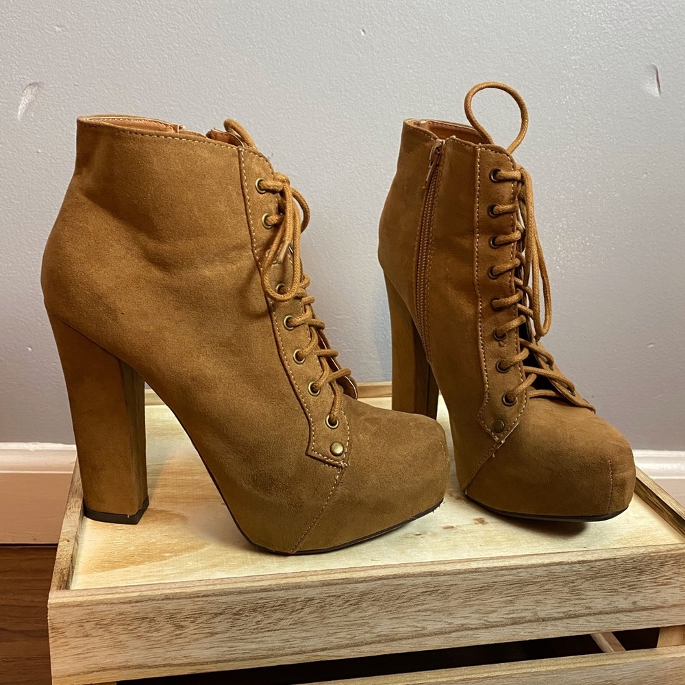 Lace Up Booties